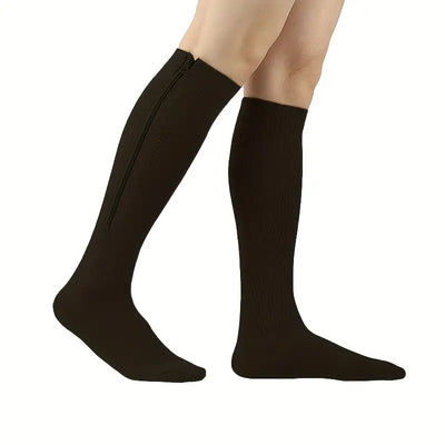 Compression Socks Black for Improved Circulation and Blood Flow