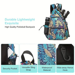 Backpack Reversible Pickleball Backpack for Women and Men