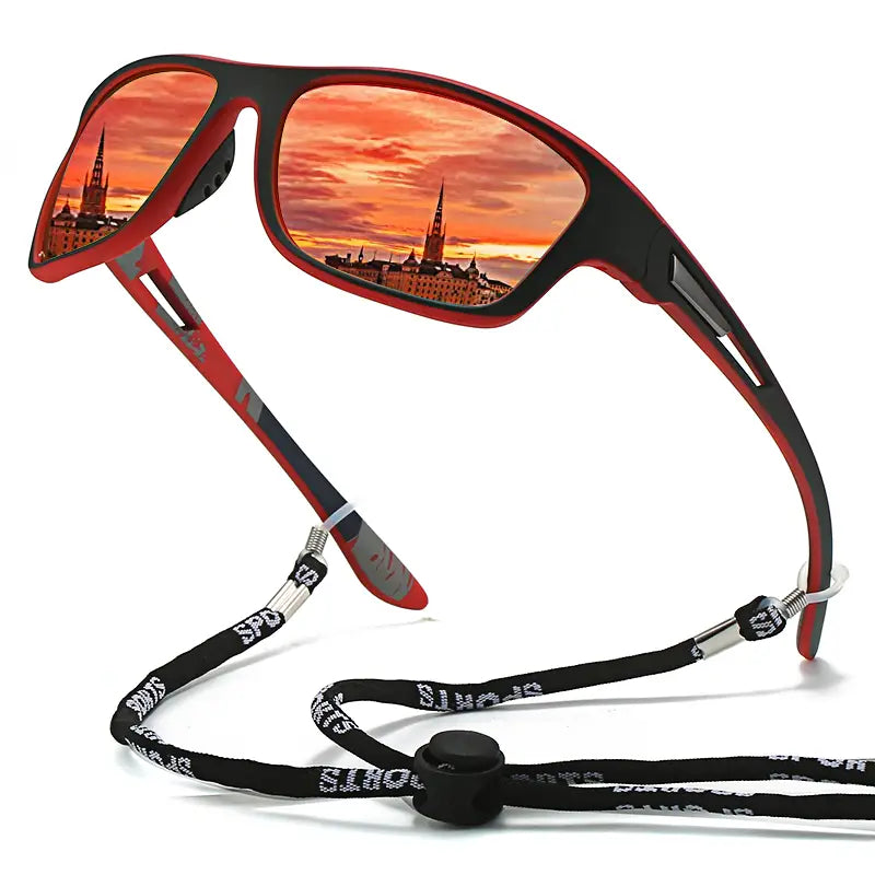 Sunglasses With Strap, For Men Women Outdoor Sports