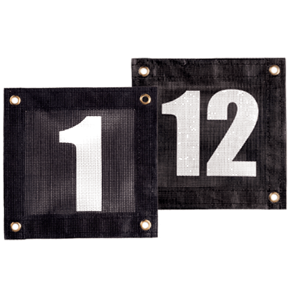 Court Wind-Braker Screen Numbers Available Numbers 1 to 12.
