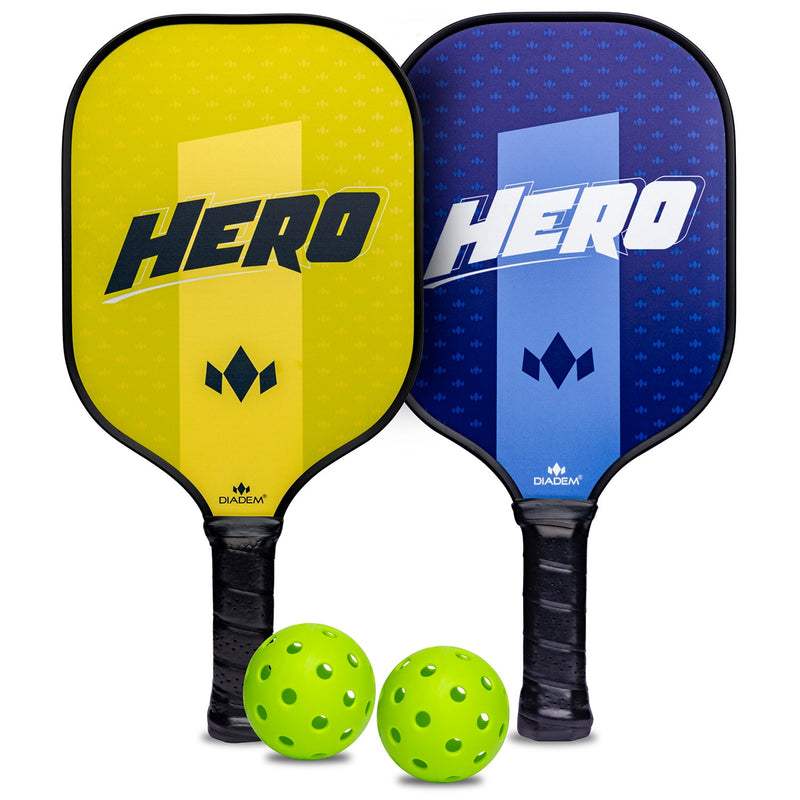 HERO Paddle Kit (USAPA Approved) Includes(2-paddle+2-balls+MeshBag)