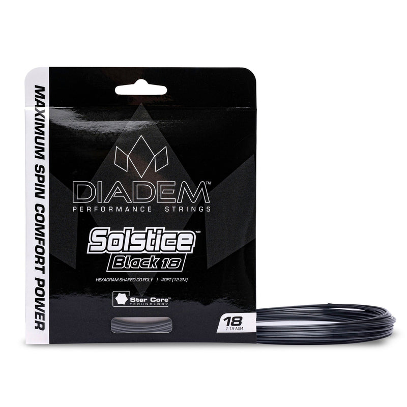 Strings SOLSTICE BLACK-new generation of a comfortable soft co-poly with a six-pointed star shaped