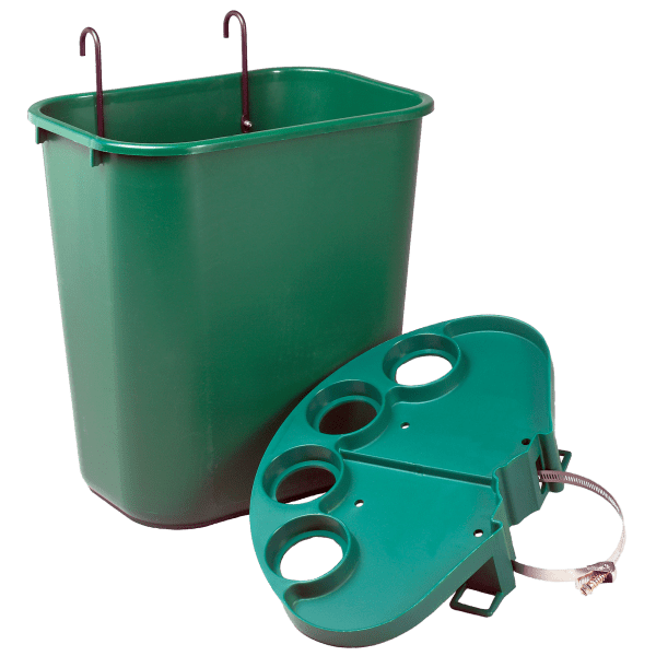 TRAY & BASKET SET – Green Color for Courts