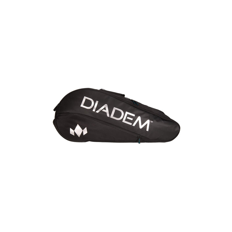 Diadem Tour 9 Pack Nova Racket Bag (Black/Chrome)