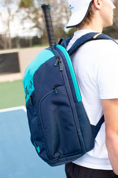 Diadem Tour Backpack Elevate Racket Bag (Teal/Navy)