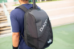 Diadem Tour Backpack Nova Racket Bag (Black/Chrome)